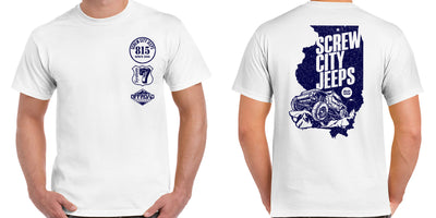 Screw City Jeeps Tee