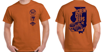 Screw City Jeeps Tee