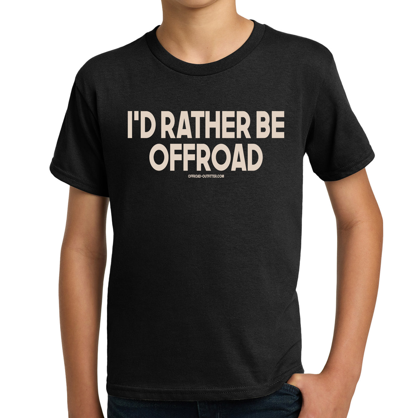 I'd Rather Be Offroad Youth T-Shirt