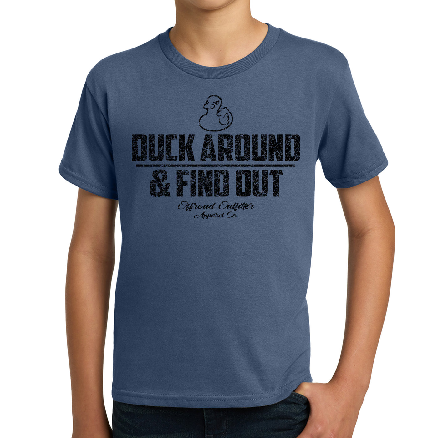 Duck Around and Find Out Youth T-Shirt