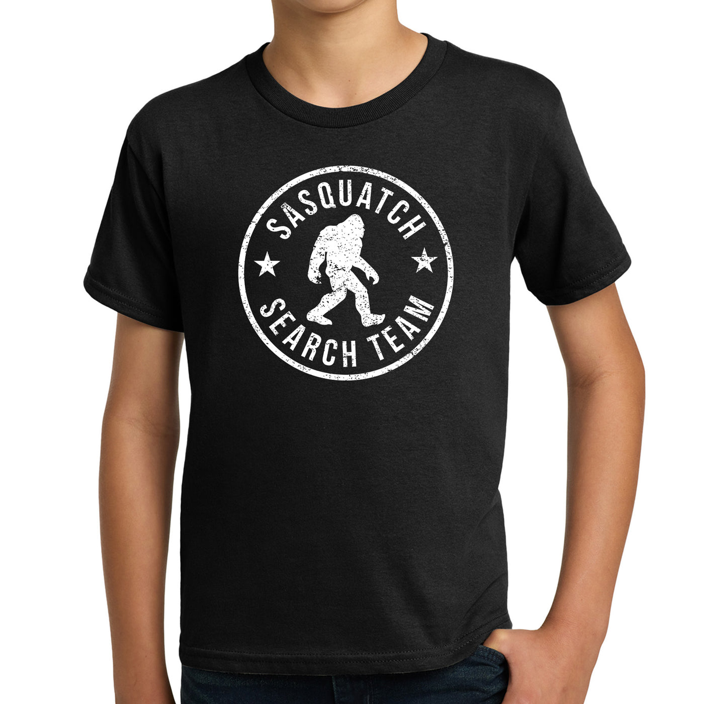 Sasquatch Search Team Youth T-Shirt