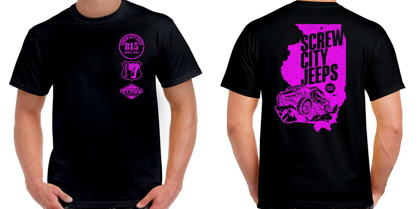 Screw City Jeeps Tee