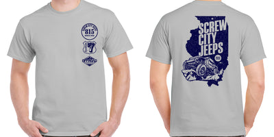 Screw City Jeeps Tee