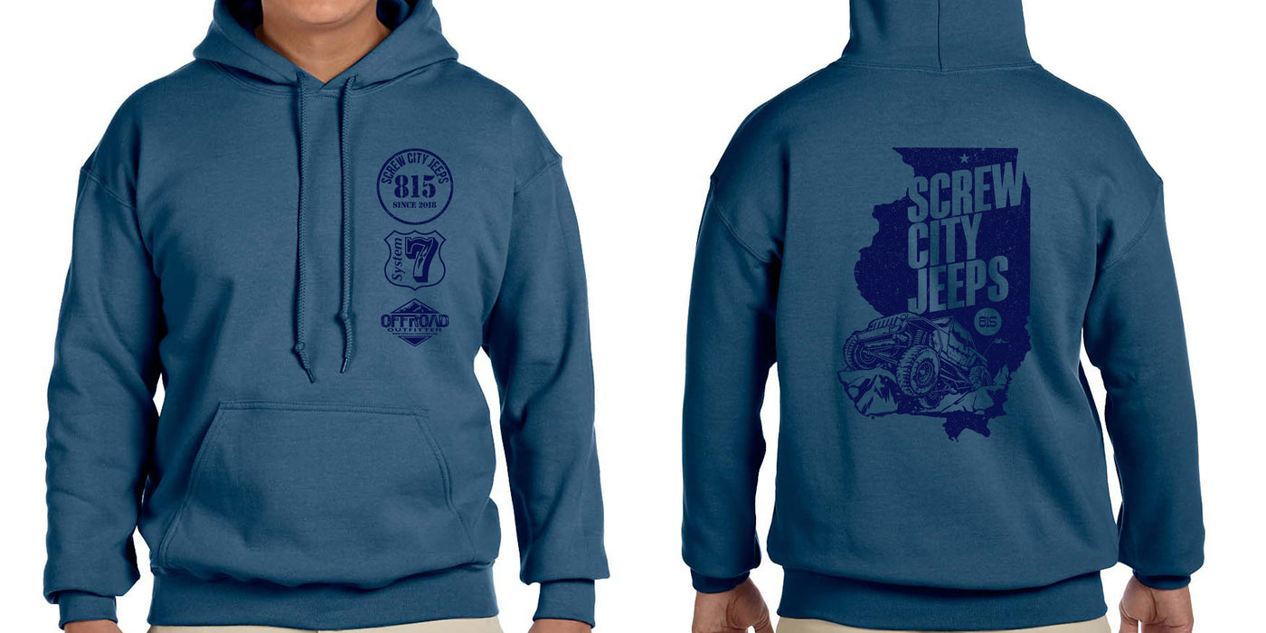 Screw City Jeeps Hoodie