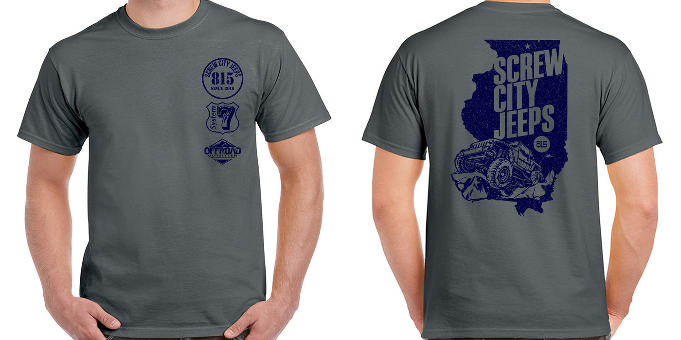 Screw City Jeeps Tee