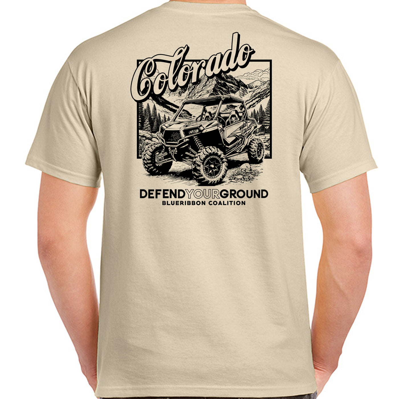 BlueRibbon Coalition COLORADO SXS T-shirt