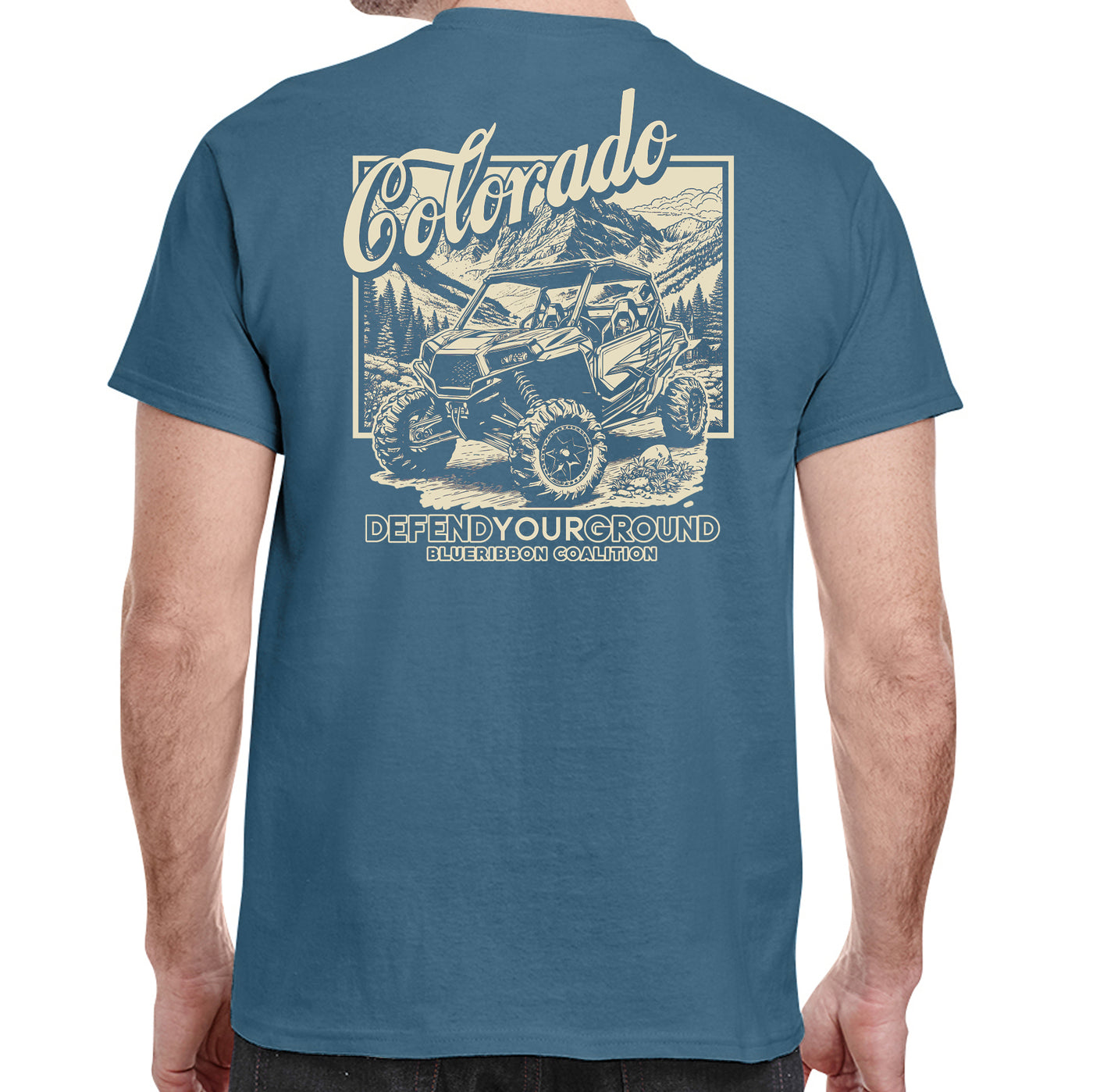 BlueRibbon Coalition COLORADO SXS T-shirt