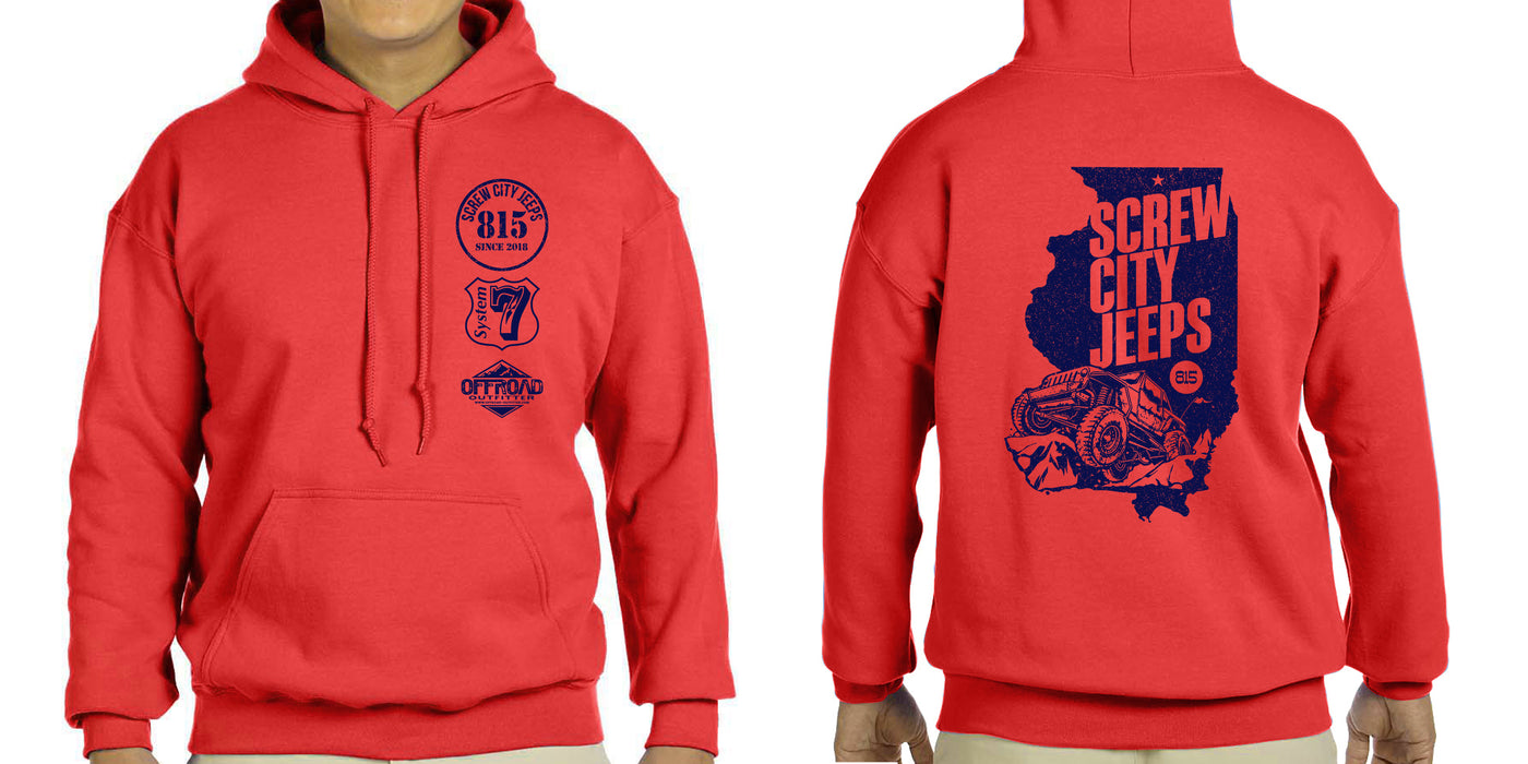 Screw City Jeeps Hoodie