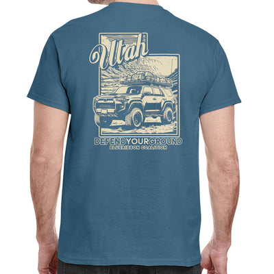 BlueRibbon Coalition UTAH Overlander T-shirt