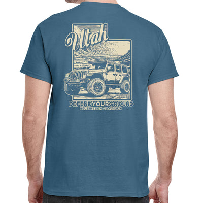 BlueRibbon Coalition UTAH Offroad Vehicle T-shirt