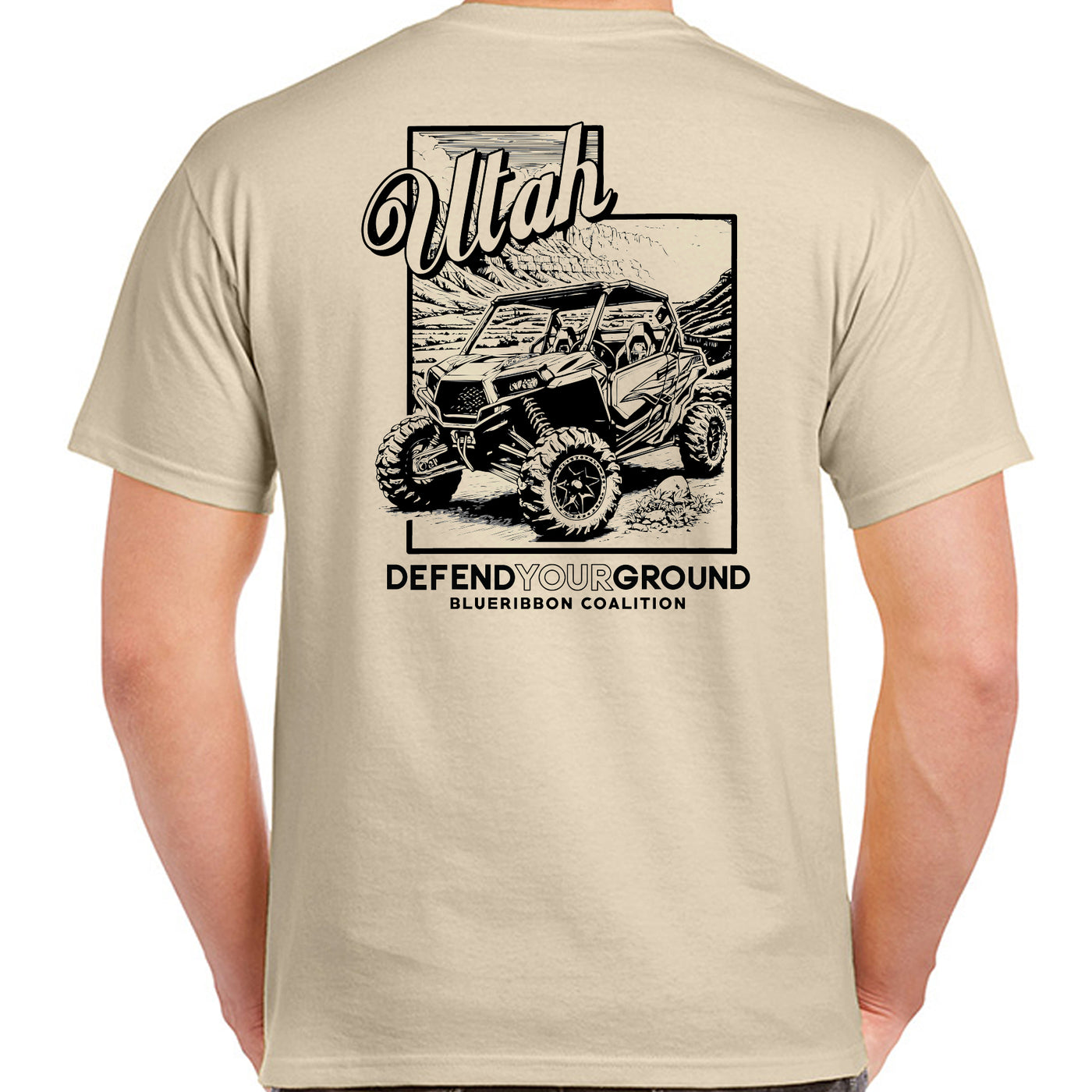 BlueRibbon Coalition UTAH SXS T-shirt