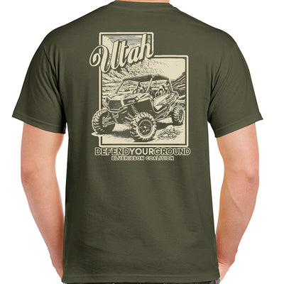 BlueRibbon Coalition UTAH SXS T-shirt