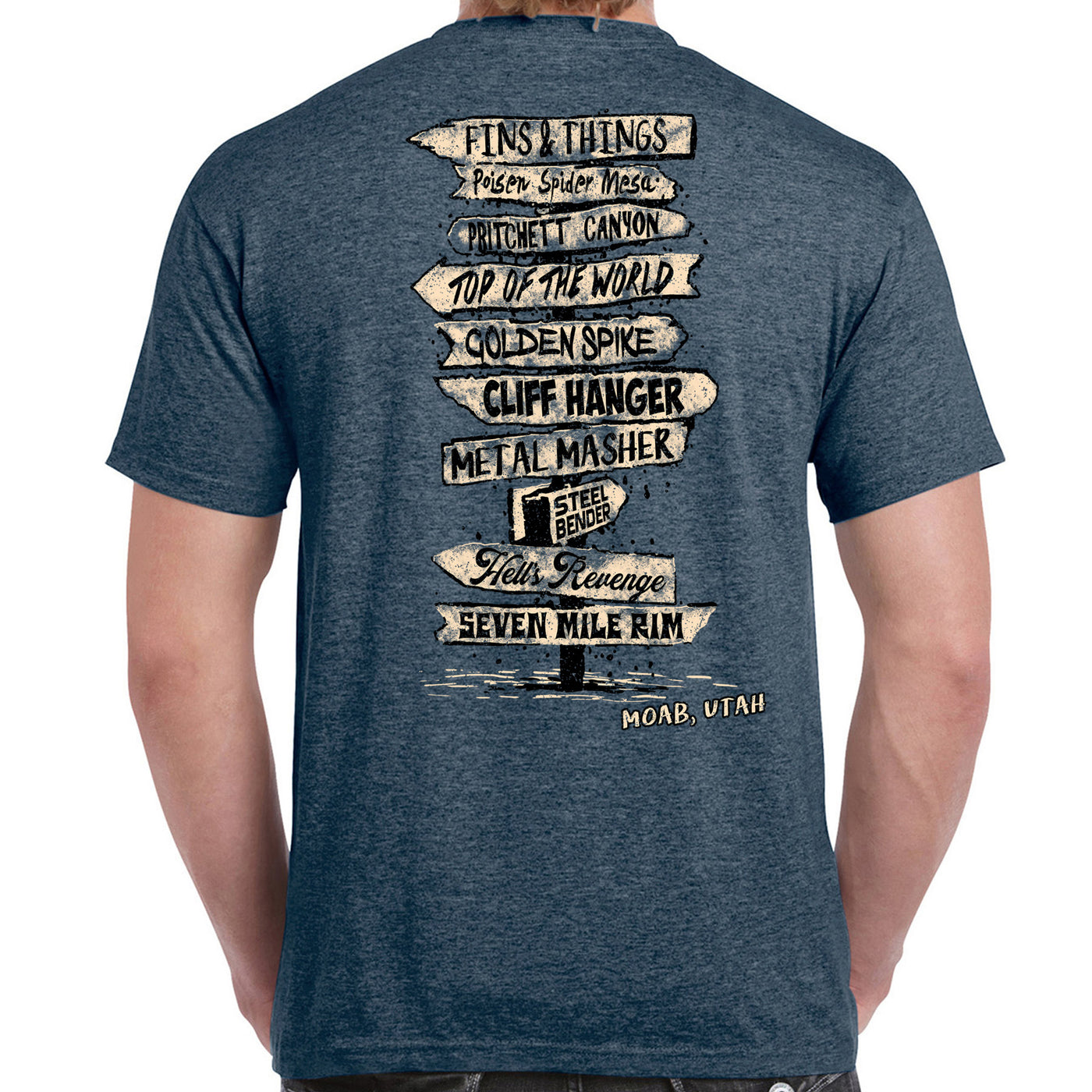 Moab Trails Sign T-Shirt