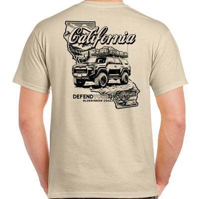 BlueRibbon Coalition CALIFORNIA Overlander T-shirt